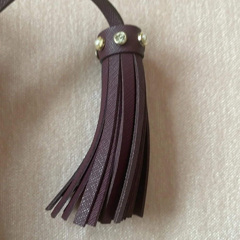 Kate Spade Laurel Way Haircalf Greer Crossbody Deep Plum